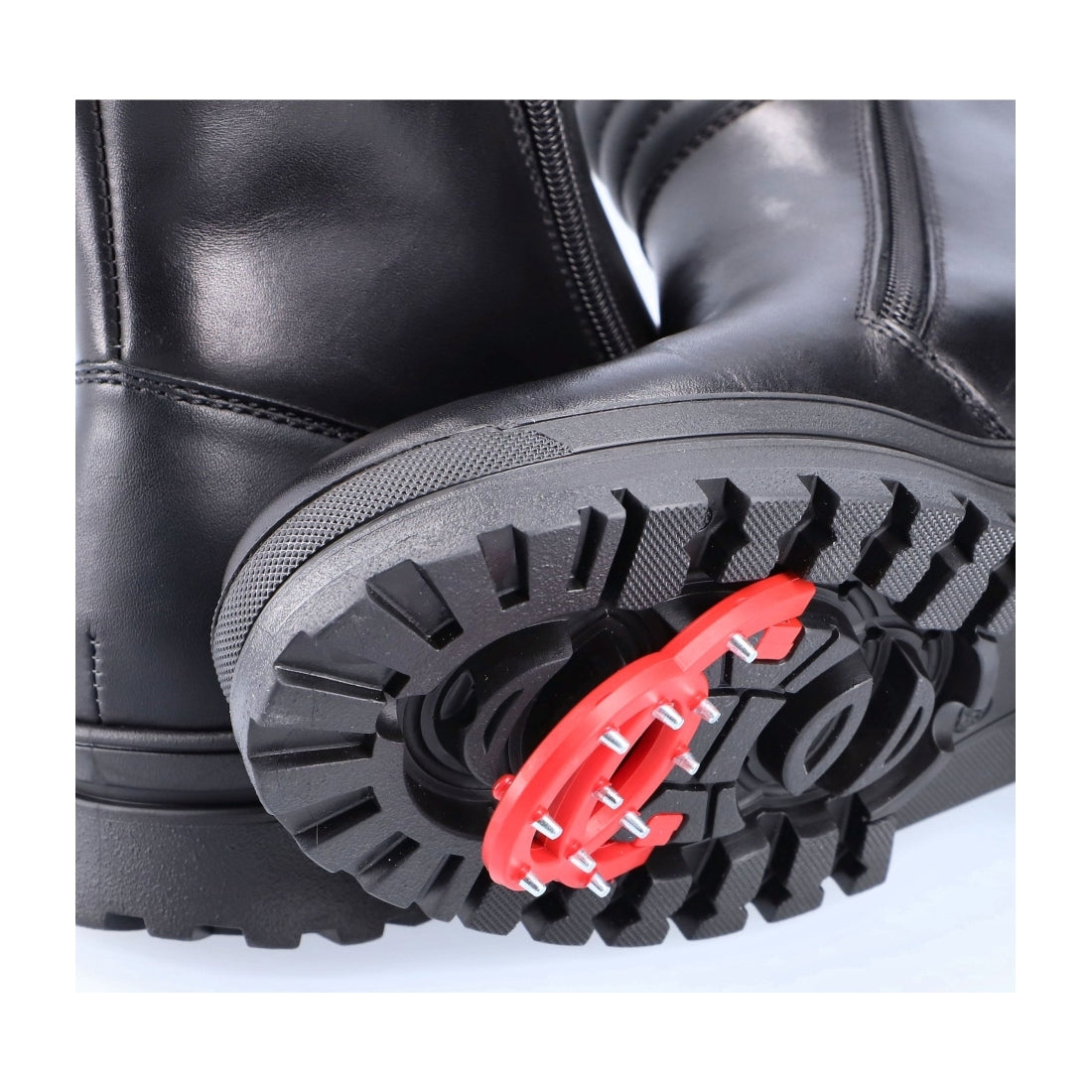 black casual closed ladies mid height boots