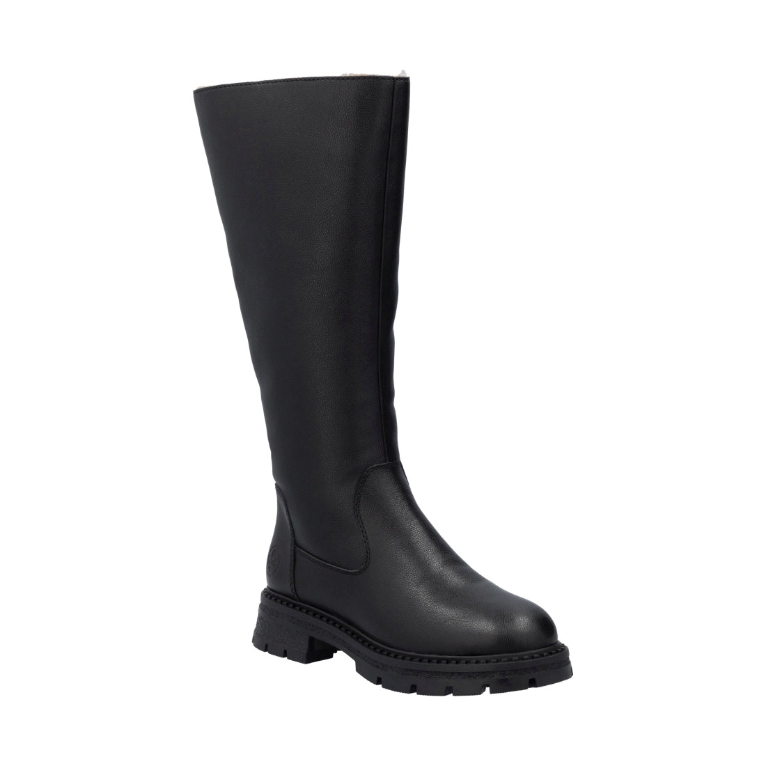 black casual closed ladies' boots