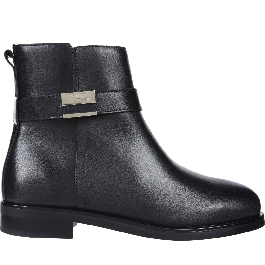 belt flat boot