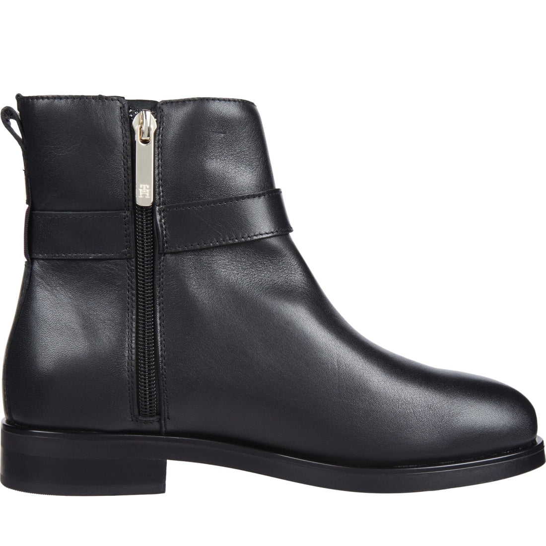 belt flat boot