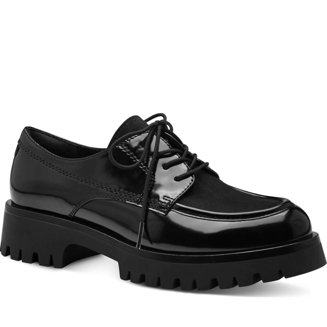 lace-up formal shoes black