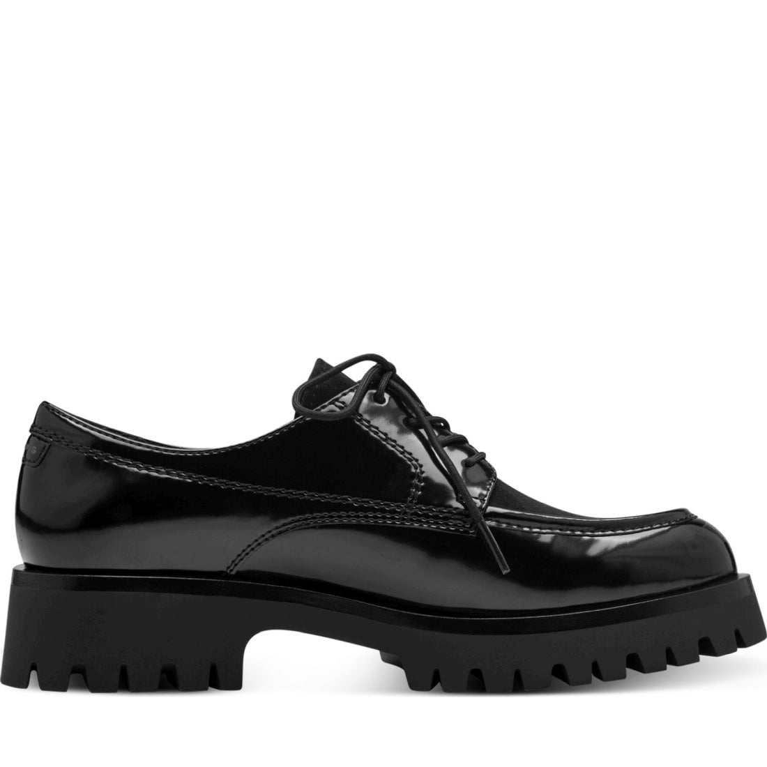 lace-up formal shoes black