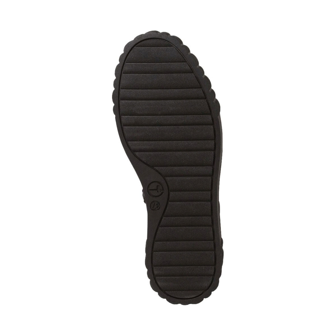 lace boot flat black leopard