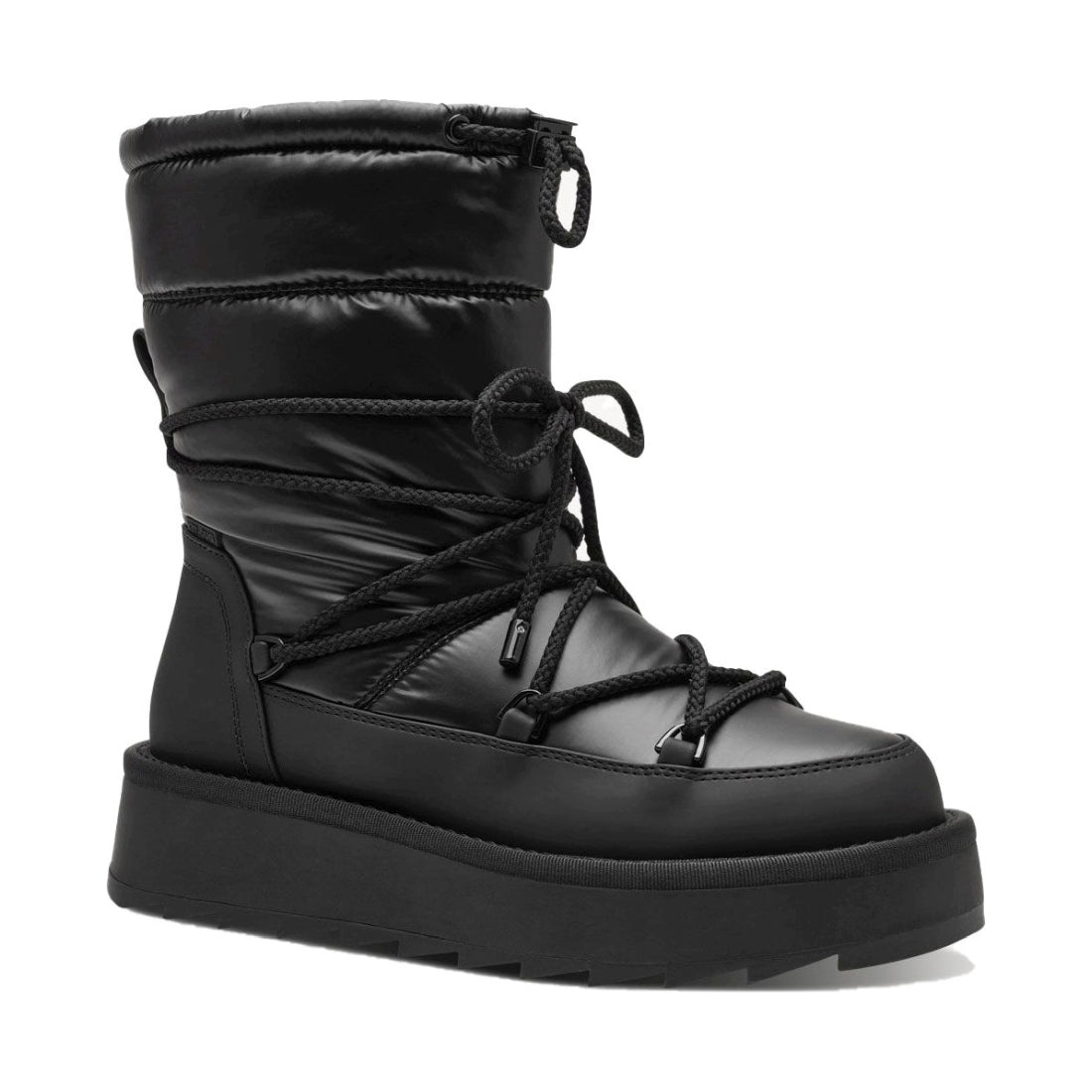 wl lace boot black uni