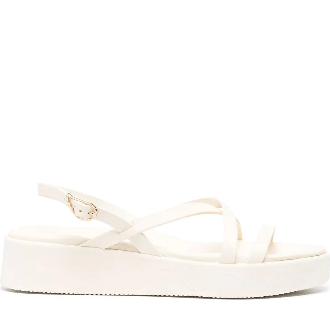 Ancient Greek Sandals womens off white silia vachetta sandals | Vilbury London