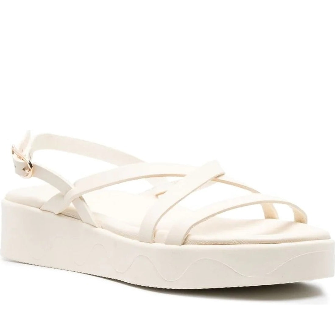 Ancient Greek Sandals womens off white silia vachetta sandals | Vilbury London