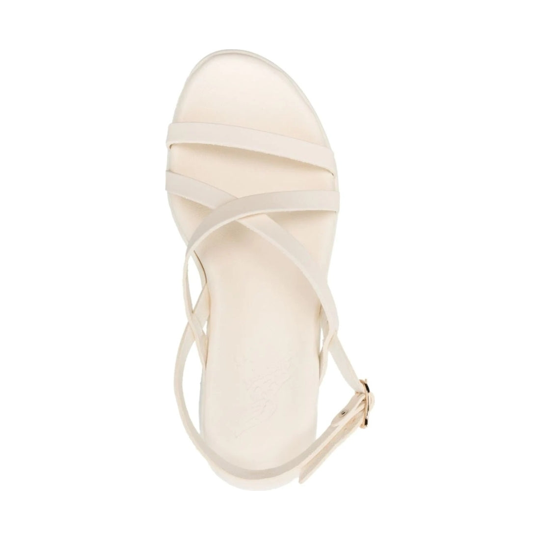 Ancient Greek Sandals womens off white silia vachetta sandals | Vilbury London