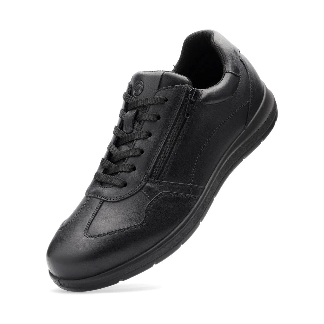 Ara mens black finn leisure trainers | Vilbury London