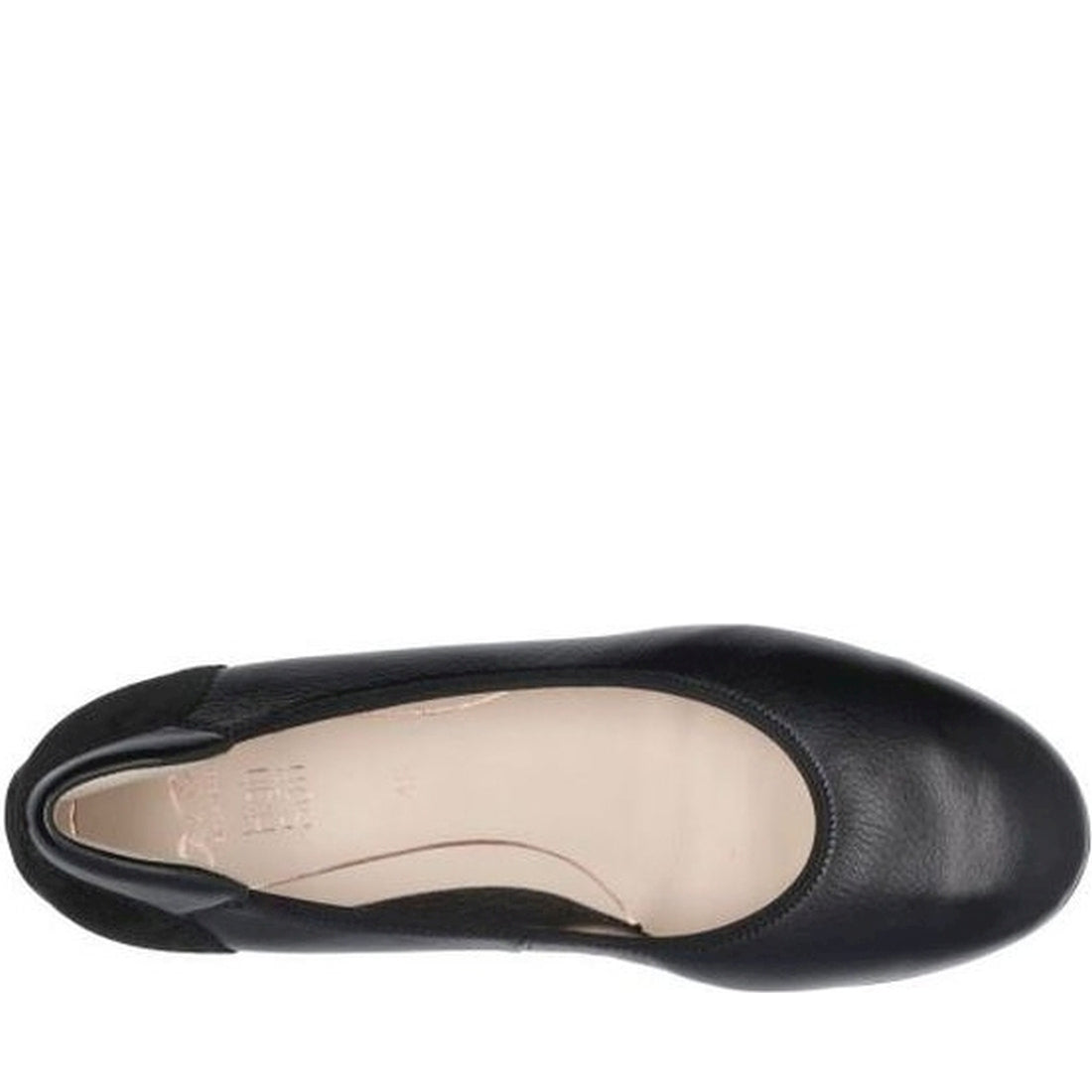 Ara womens black sardinia ballerinas | Vilbury London