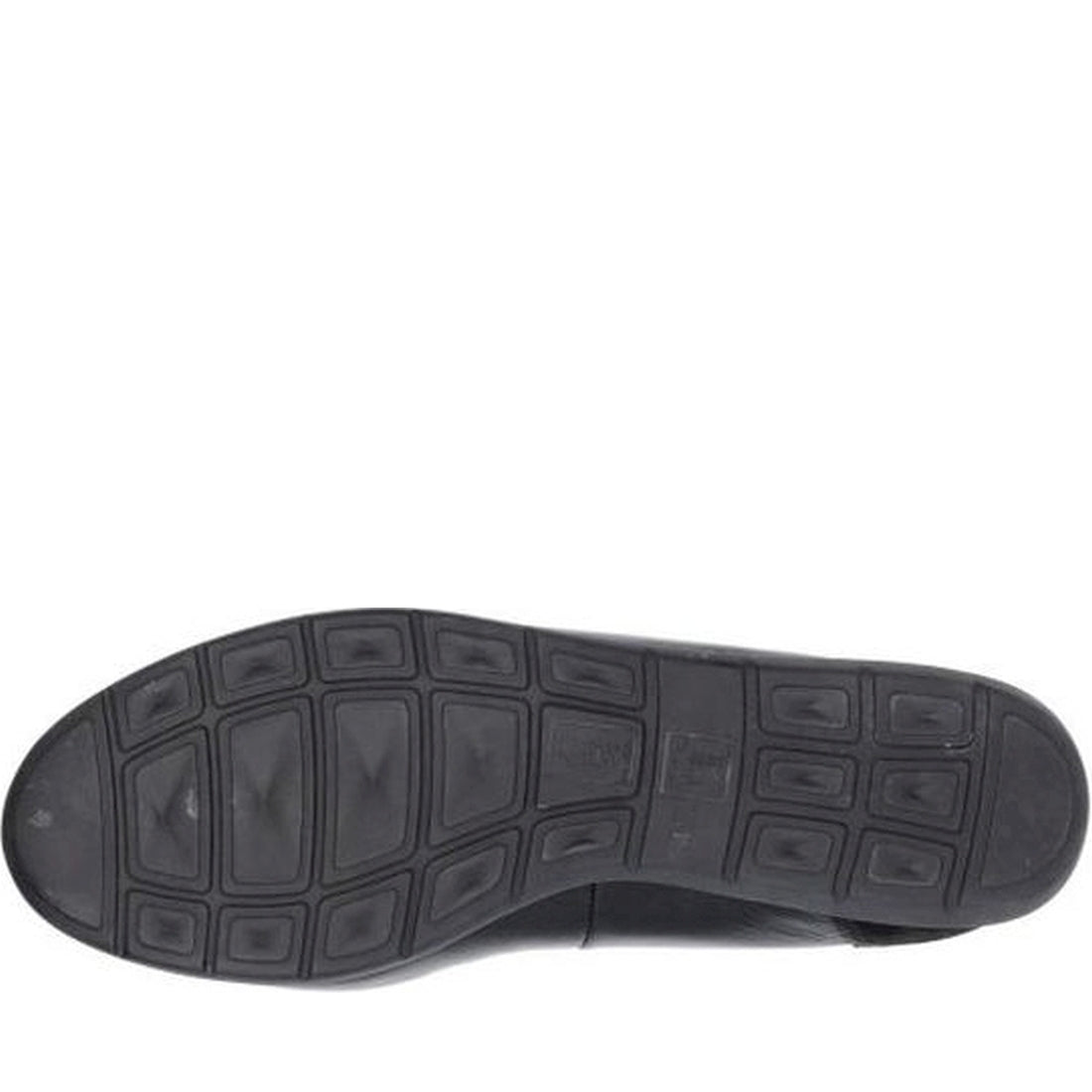 Ara womens black sardinia ballerinas | Vilbury London