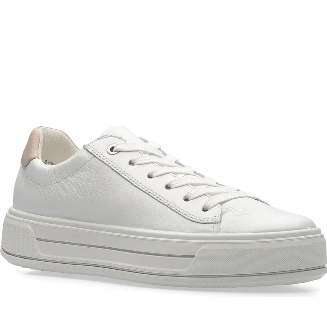 Ara womens white canberra leisure trainers | Vilbury London