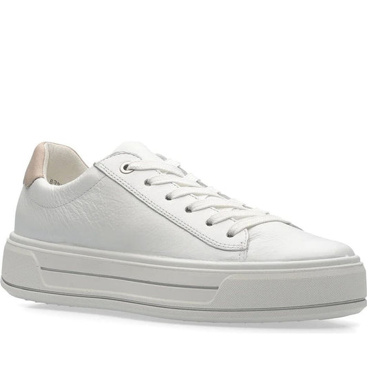 Ara womens white canberra leisure trainers | Vilbury London