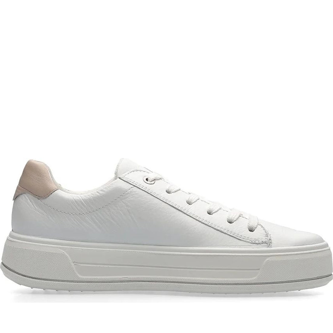 Ara womens white canberra leisure trainers | Vilbury London