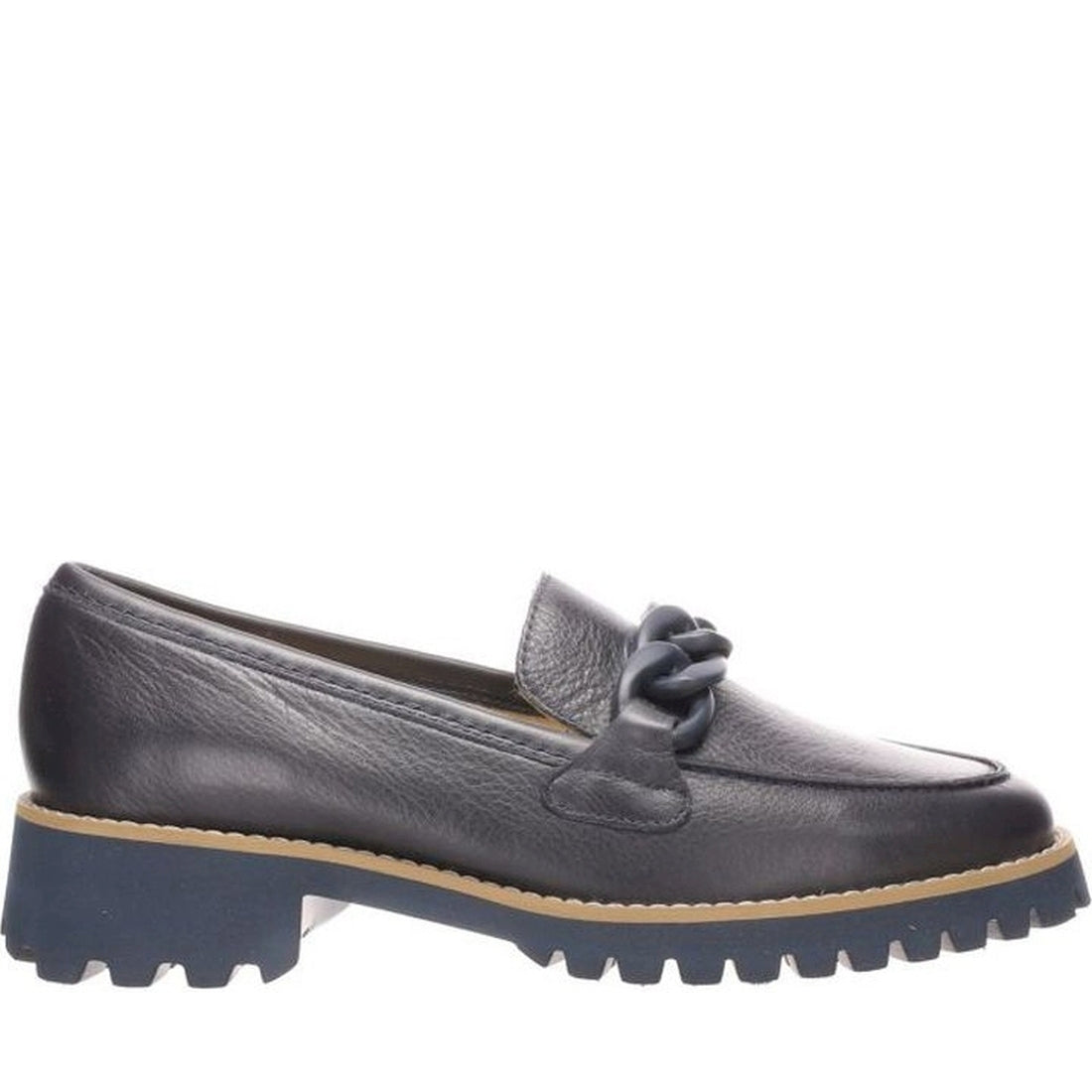 Ara womens blue kent loafers | Vilbury London