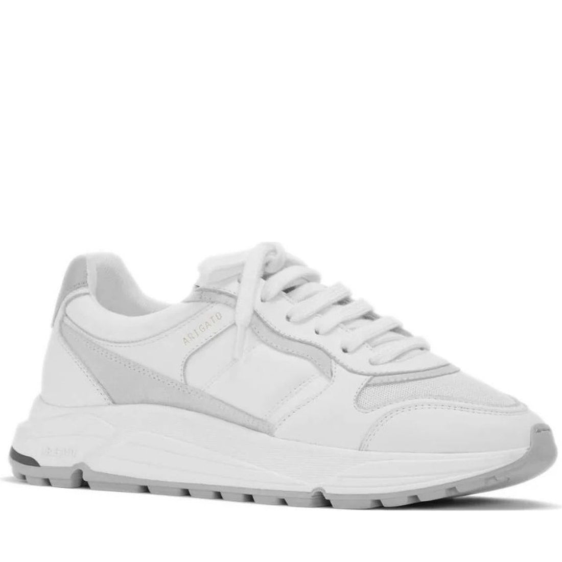 AXEL ARIGATO mens white rush sneaker | Vilbury London