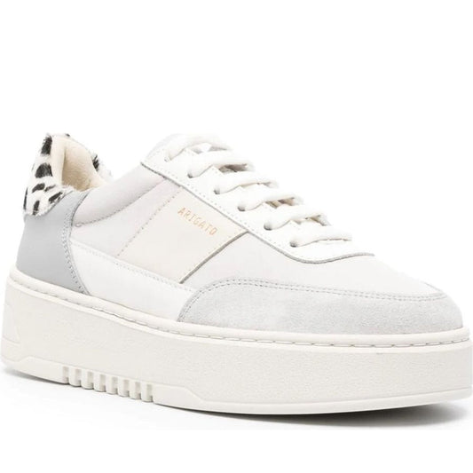 AXEL ARIGATO womens light grey, white orbit vintage sneaker | Vilbury London