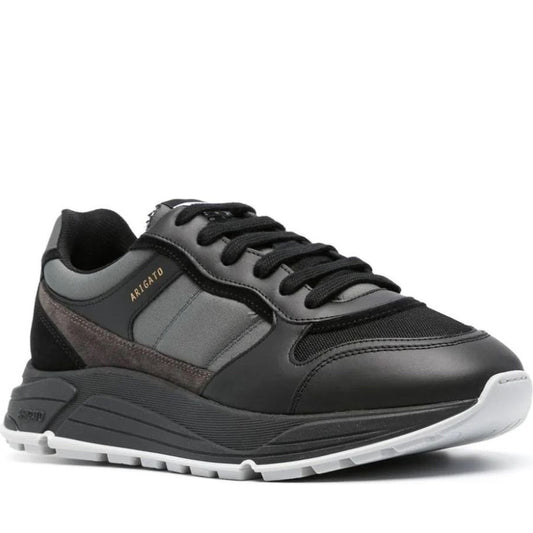 AXEL ARIGATO mens black, grey rush sneaker | Vilbury London