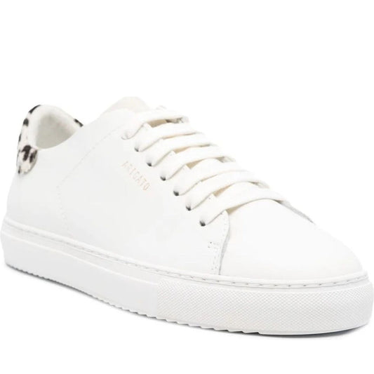 AXEL ARIGATO womens white, brown clean 90 sneaker | Vilbury London