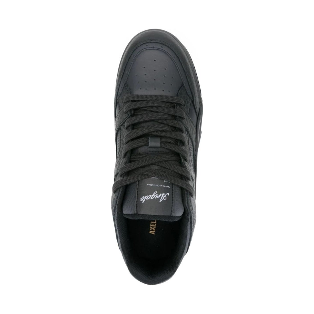 AXEL ARIGATO mens black area lo sneaker | Vilbury London