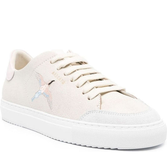 AXEL ARIGATO womens cremino, pink clean 90 bee bird sneaker | Vilbury London