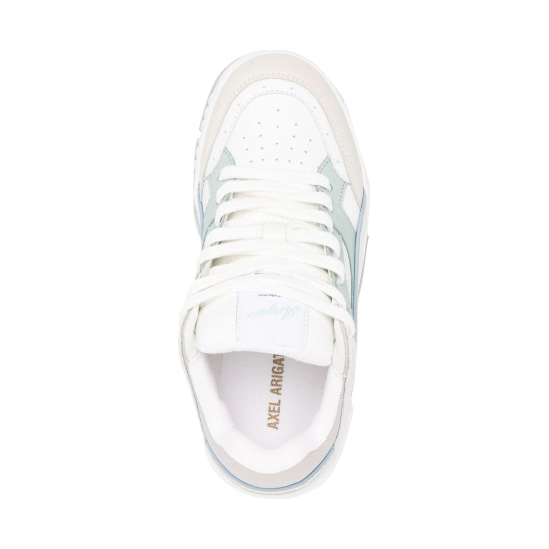 AXEL ARIGATO womens mint, beige area lo sneaker | Vilbury London