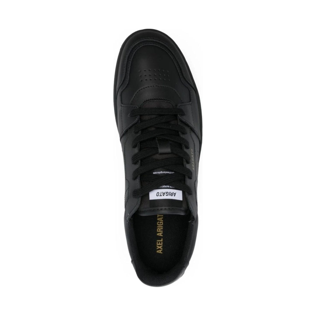 AXEL ARIGATO mens black dice lo sneaker | Vilbury London