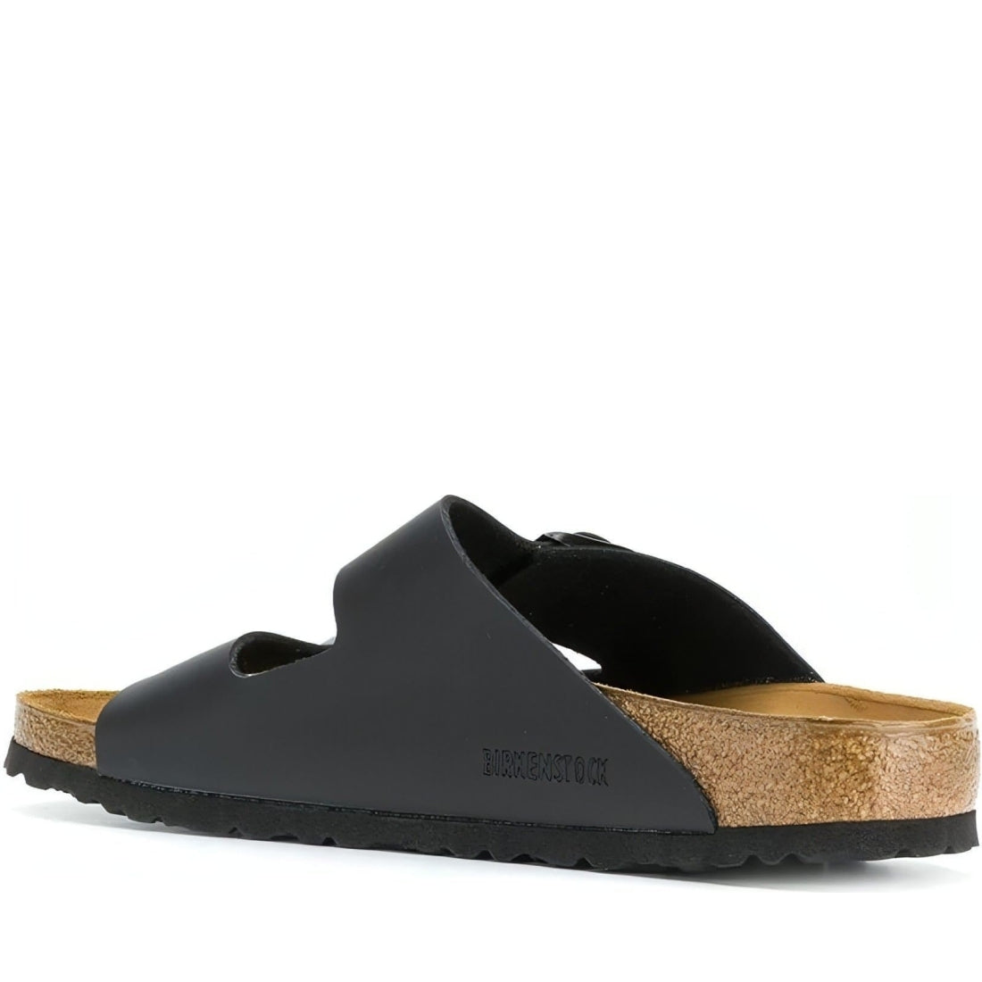 Birkenstock unisex adults black arizona bf slippers | Vilbury London