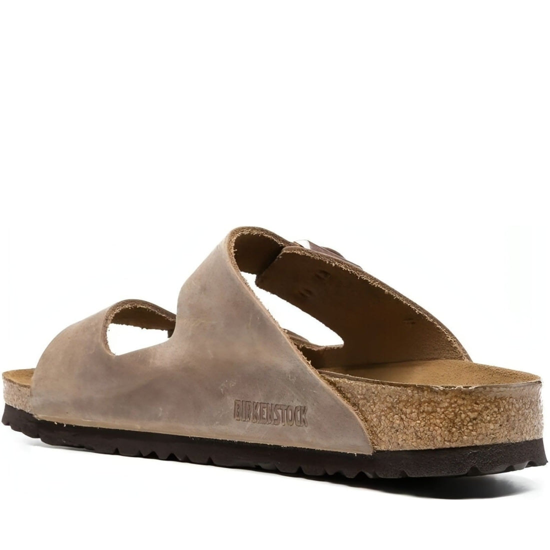 Birkenstock unisex adults brown arizona sfb leoi slippers | Vilbury London