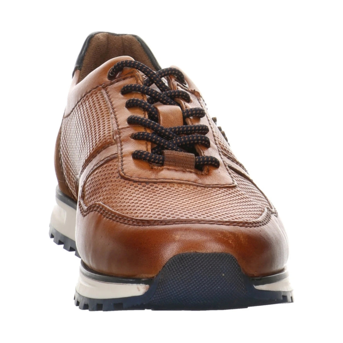 Bugatti mens cognac cirino leisure trainers | Vilbury London