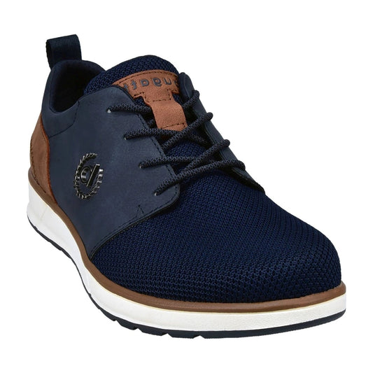 Bugatti mens dark blue artic leisure trainers | Vilbury London