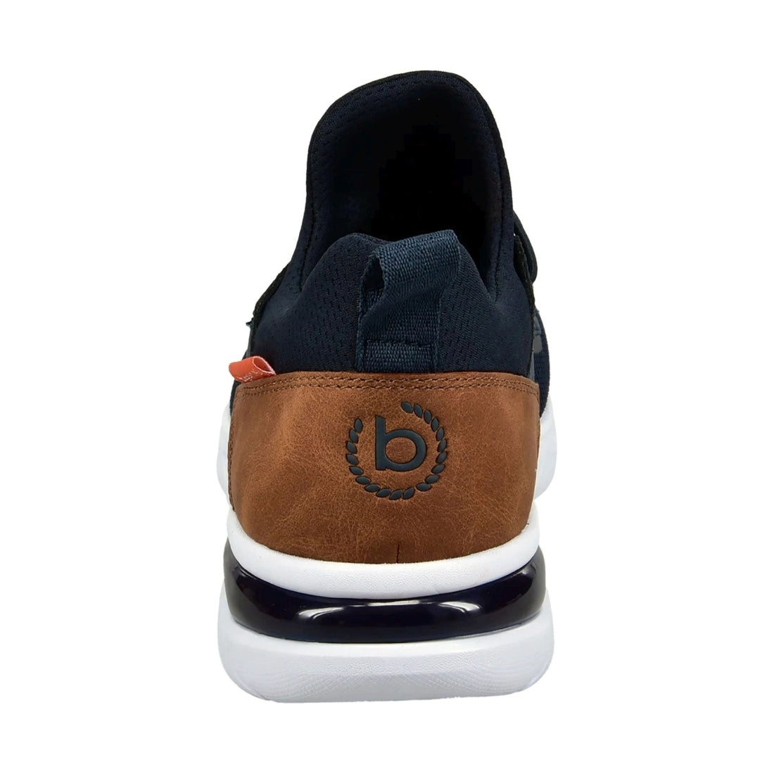 Bugatti mens dark blue nubola leisure trainers | Vilbury London