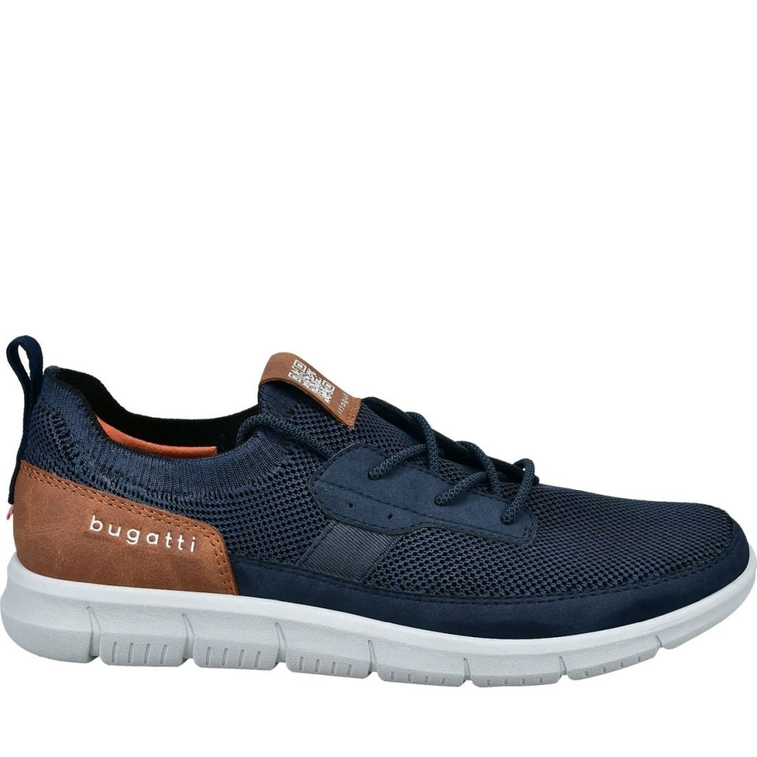 Bugatti mens dark blue romer leisure trainers | Vilbury London