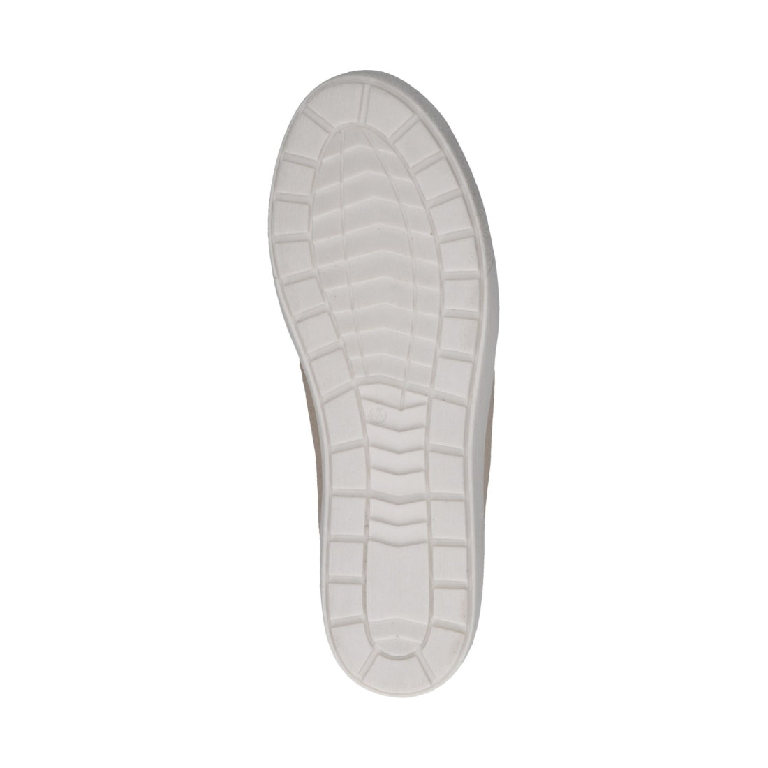 Caprice womens cream comb leisure trainers | Vilbury London