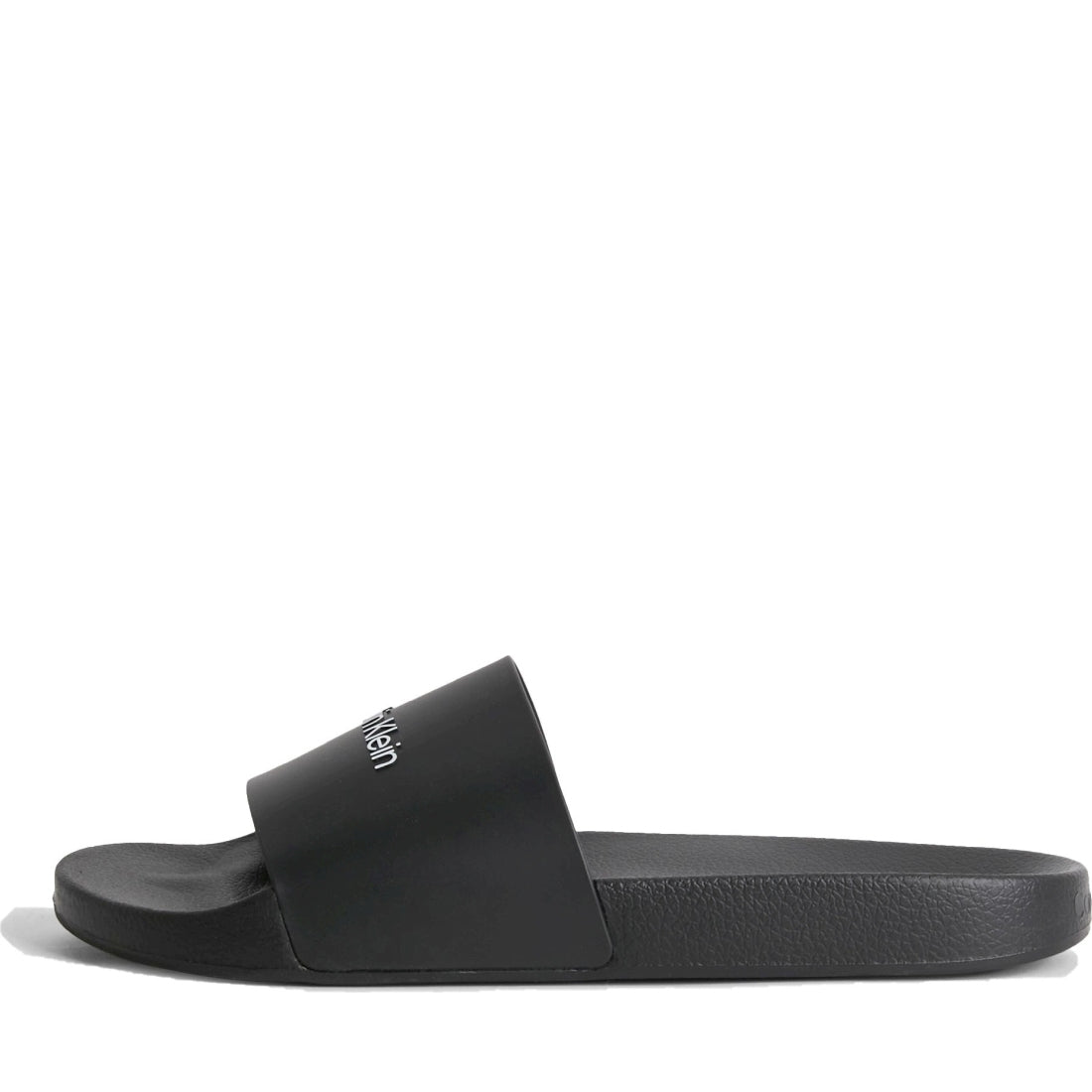 Calvin Klein mens black pool slide rubber | Vilbury London