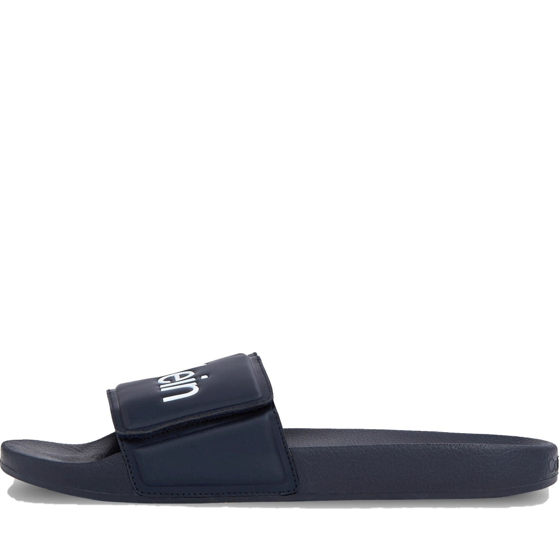 Calvin Klein mens navy casual open pool slide | Vilbury London