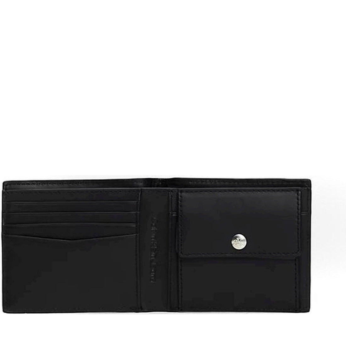 monogram bifold w/coin