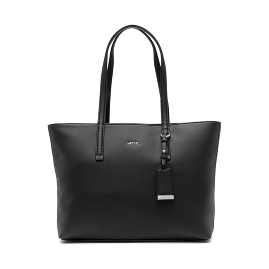 must shopper tote bag black