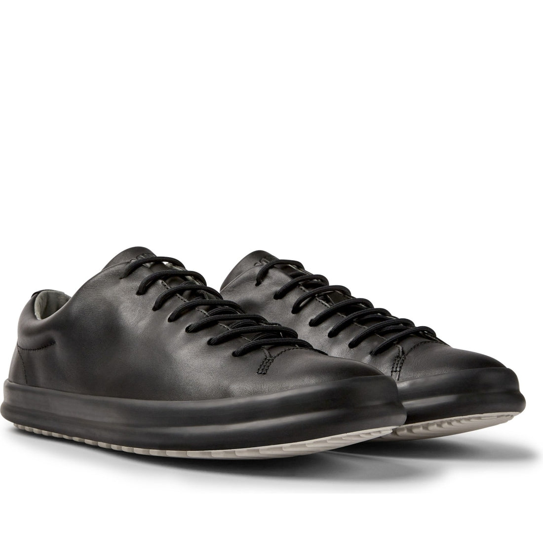 Camper mens black vulcanized-​strobel leisure trainers | Vilbury London