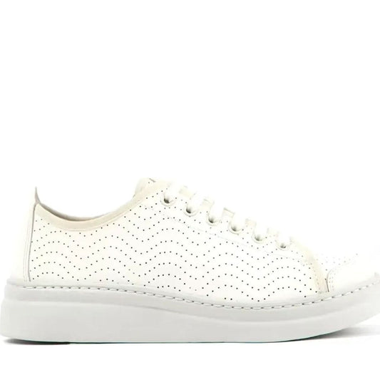 Camper womens white natural strobel leisure trainers | Vilbury London