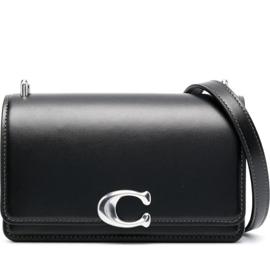 calf leather bandit crossbody