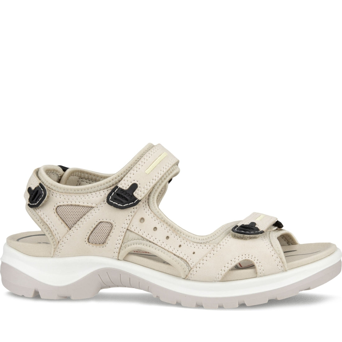 ECCO womens beige offroad sandals | Vilbury London