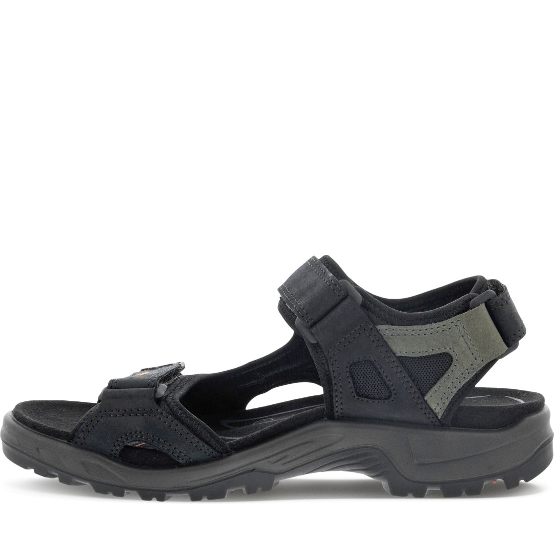 ECCO mens black offroad sandals | Vilbury London