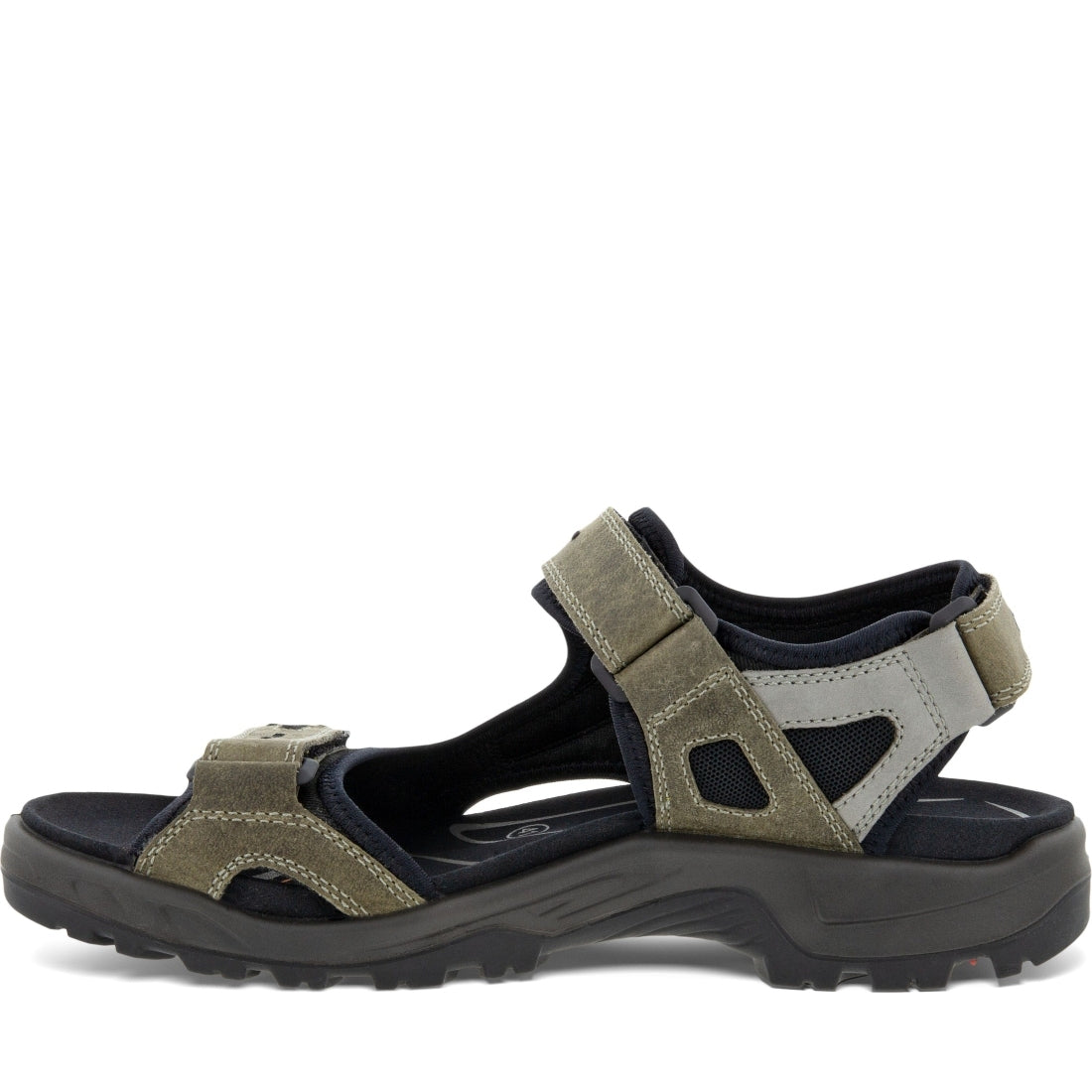 ECCO mens green offroad sandals | Vilbury London