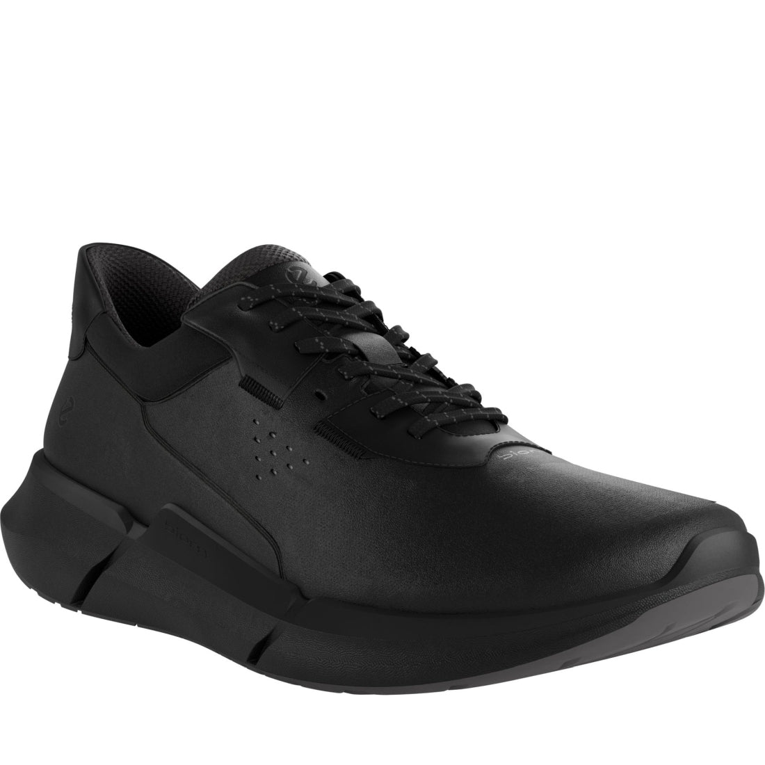 ECCO mens black biom leisure trainers | Vilbury London