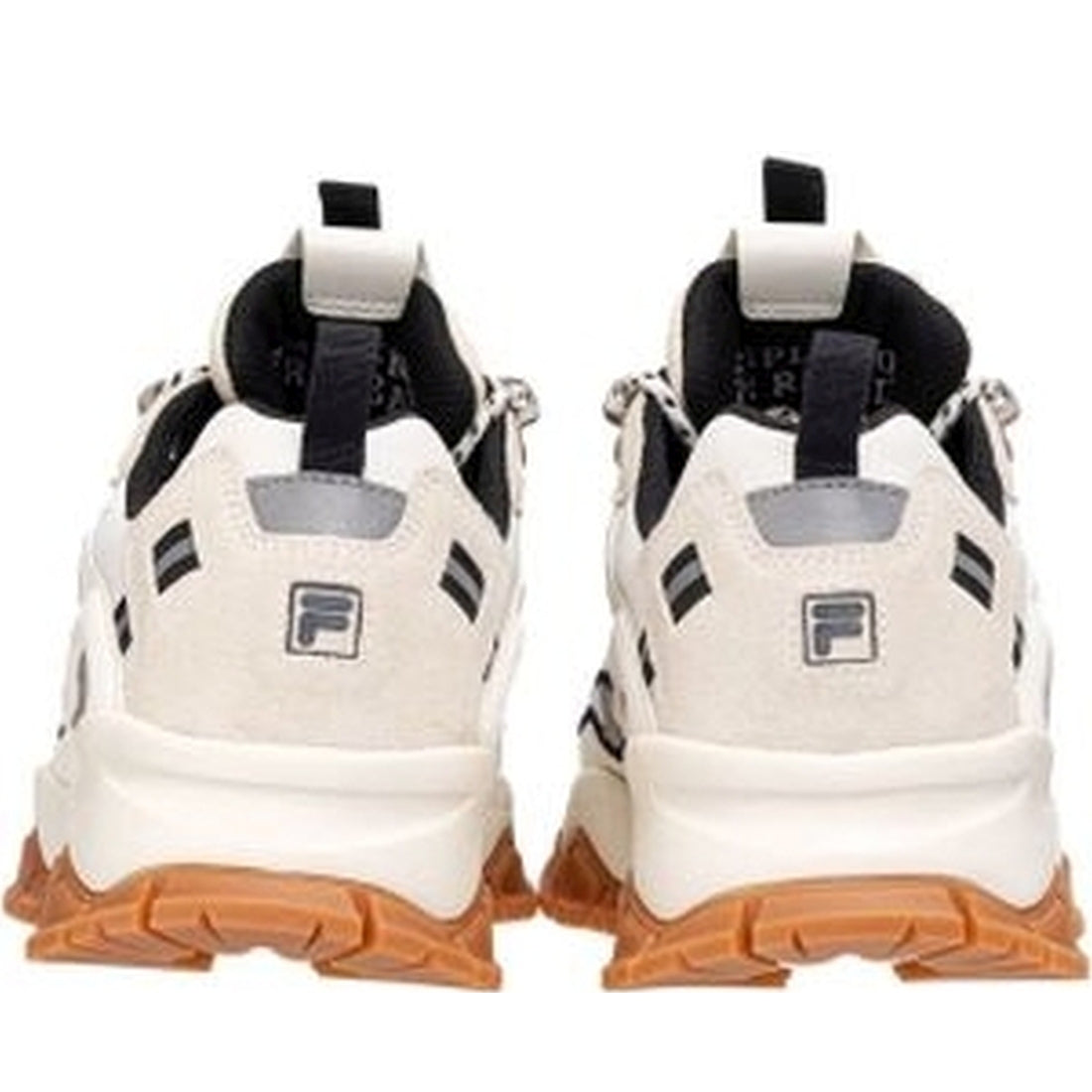 FILA mens marshmallow ray tracer leisure trainers | Vilbury London