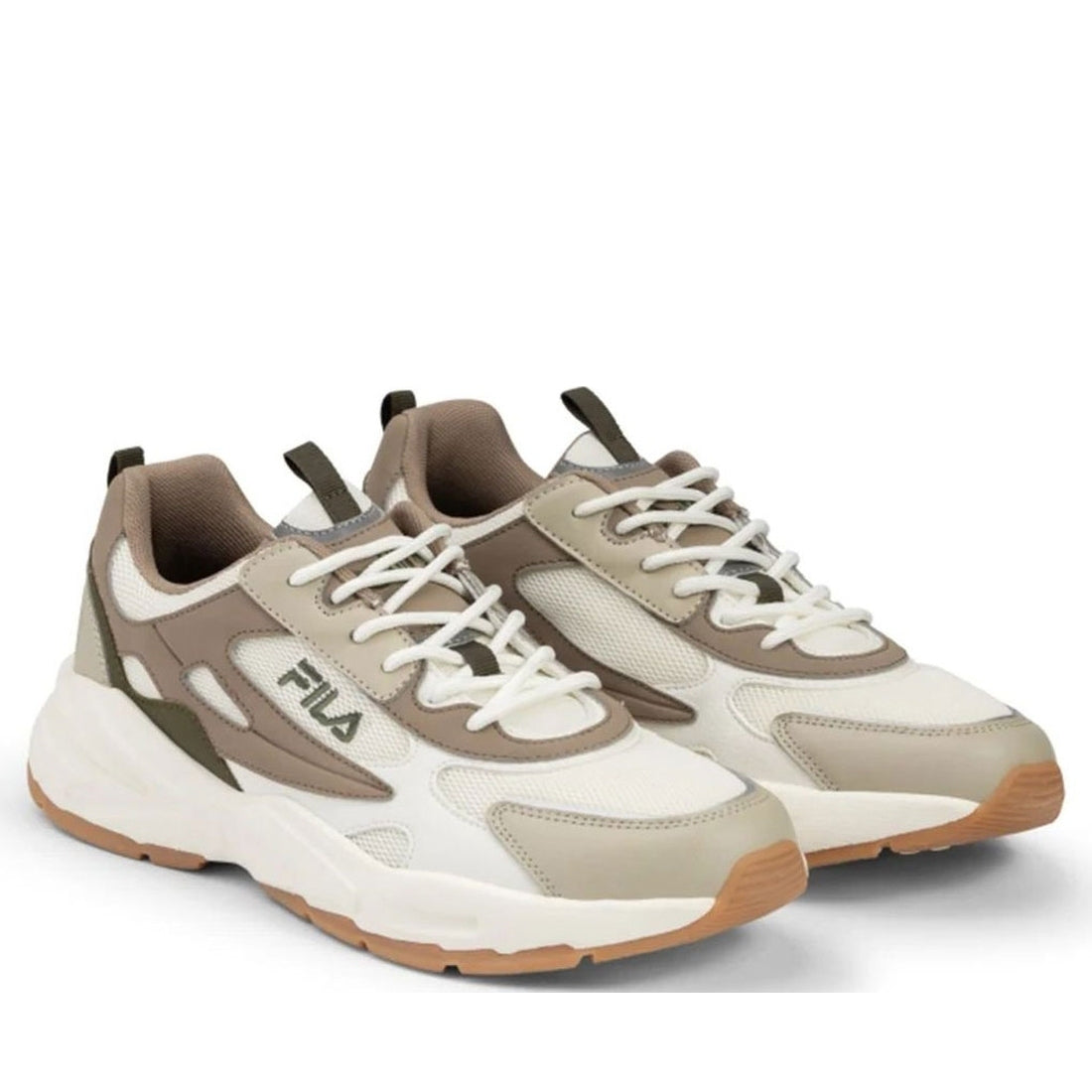 FILA mens marshmallow novarra leisure trainers | Vilbury London