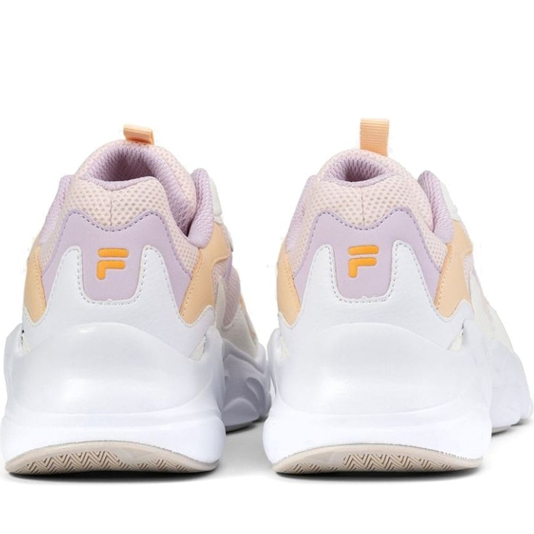 FILA womens mauve lavender fog collene leisure trainers | Vilbury London