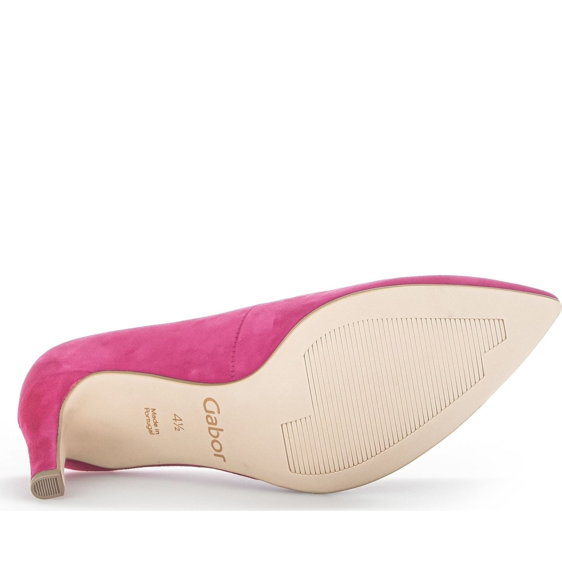 Gabor womens pink elegant closed pumps | Vilbury London