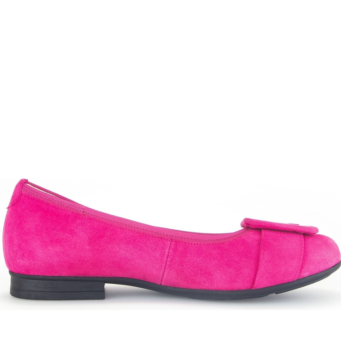 Gabor womens pink casual closed ballerinas | Vilbury London