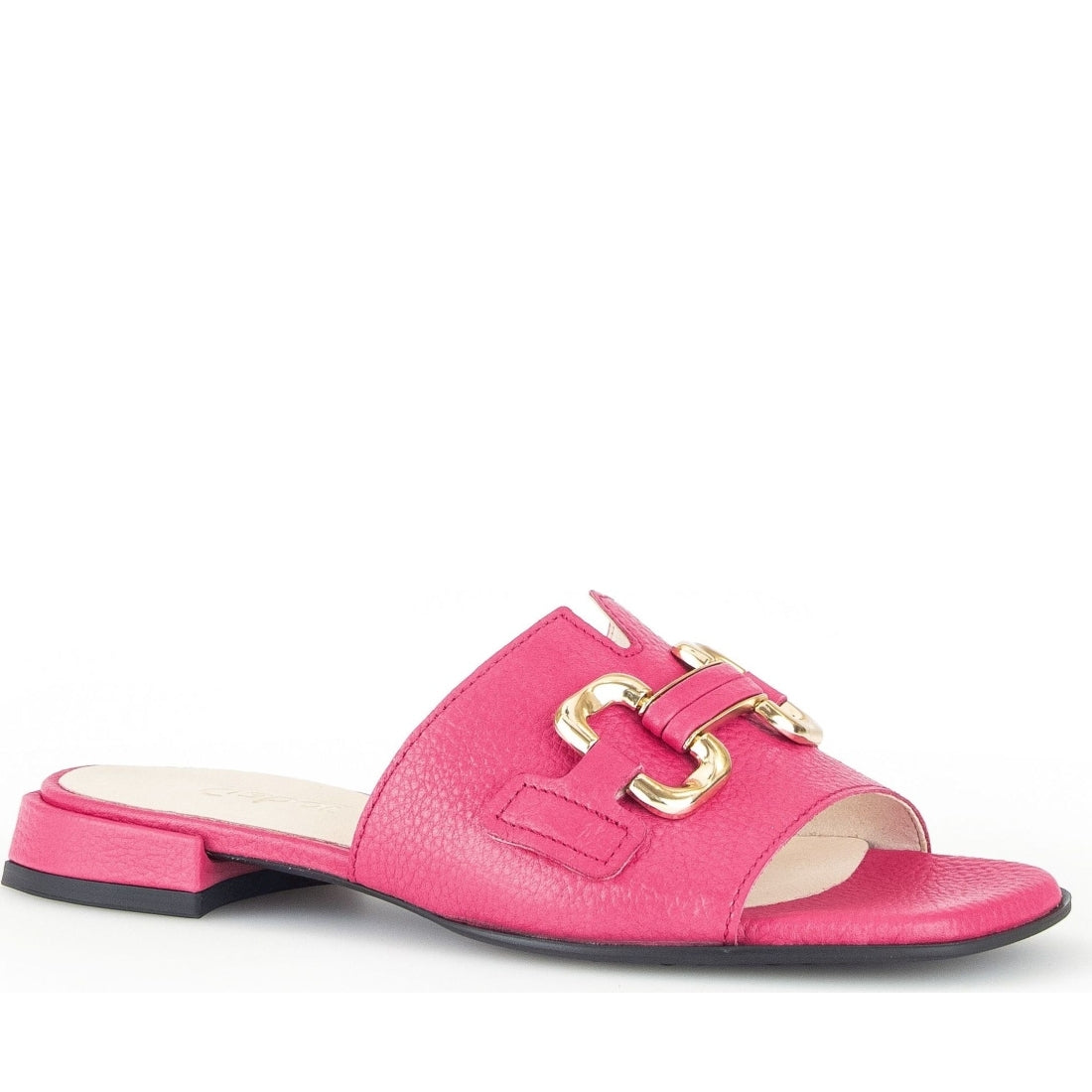 Gabor womens pink casual open slippers | Vilbury London